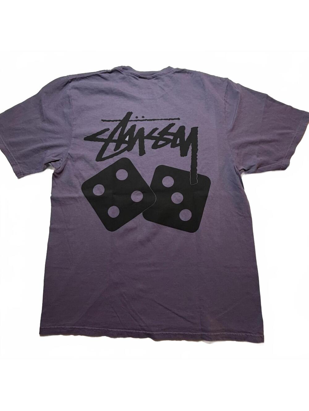 Stussy Dice Tee Purple Size M NWOT Authentic